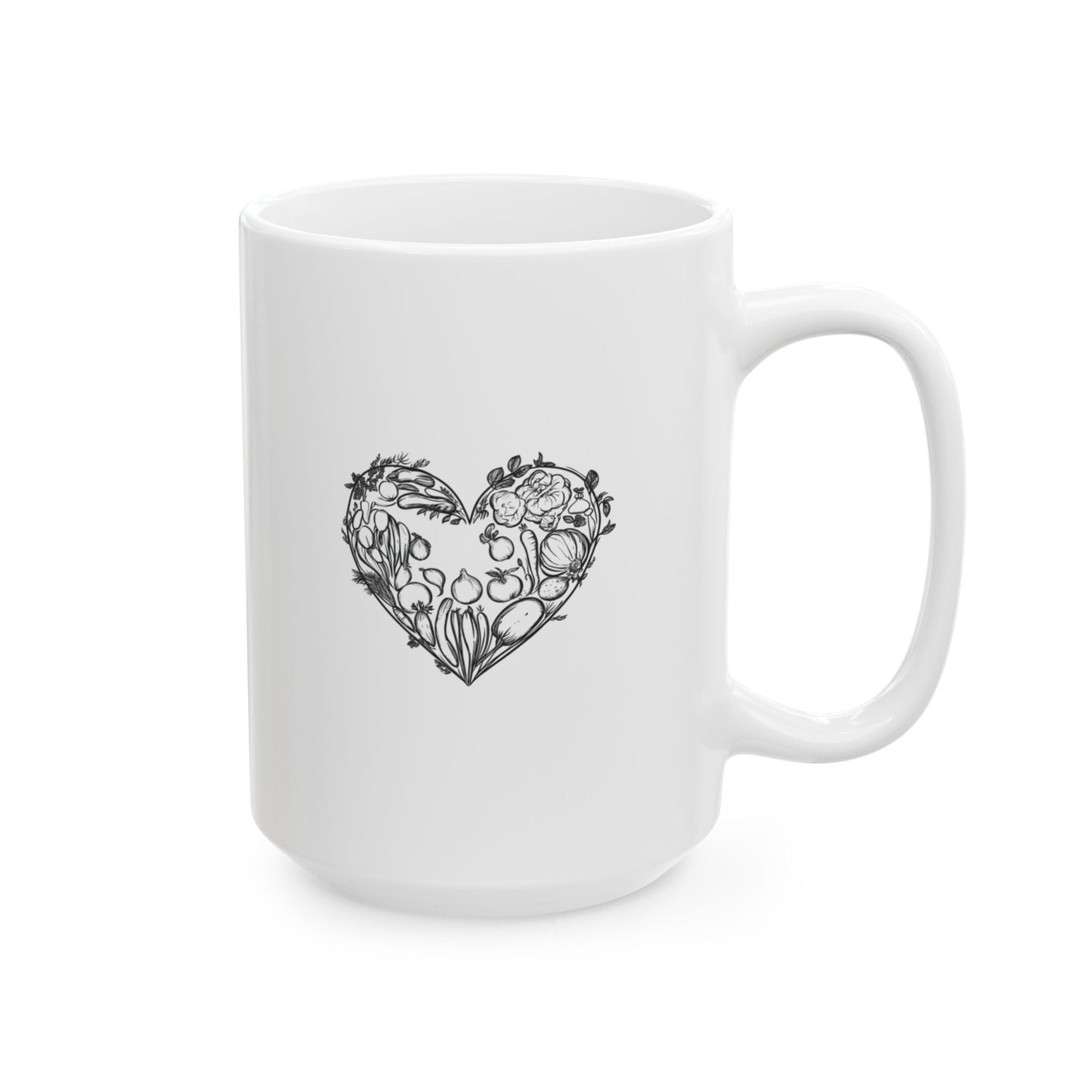 Veggie Heart Coffee Mug