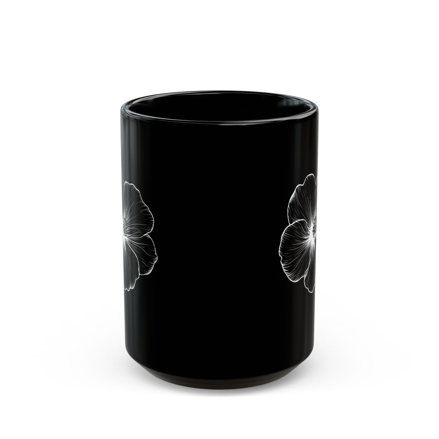 Ocra Blossom Coffee Mug