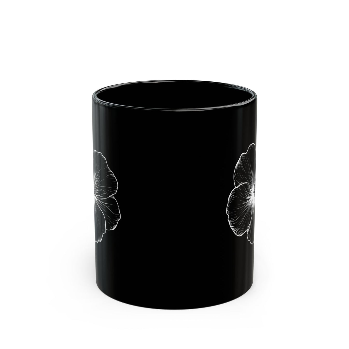 Ocra Blossom Coffee Mug