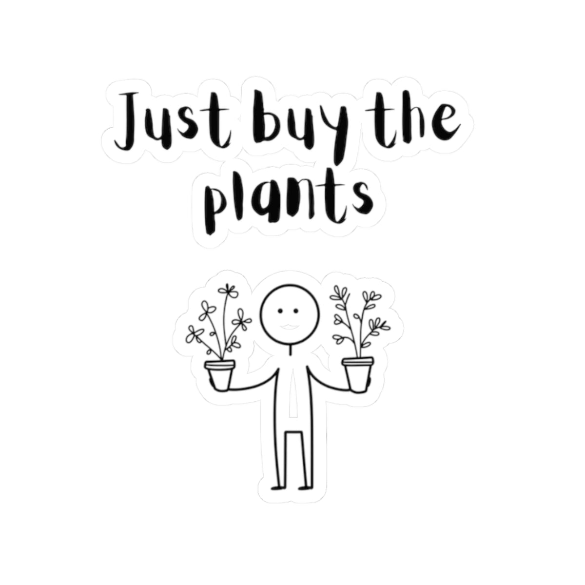 Just Buy Plants Stickers