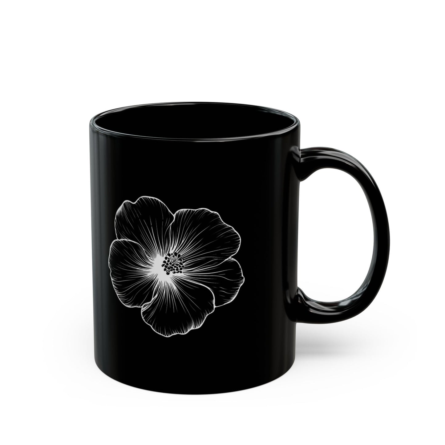 Ocra Blossom Coffee Mug