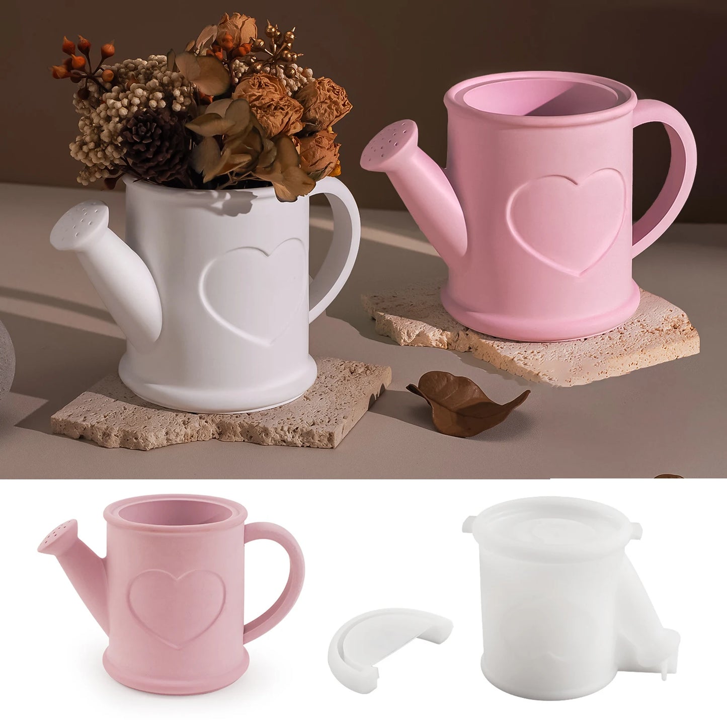 Watering Can Flowerpot/Candle Holder
