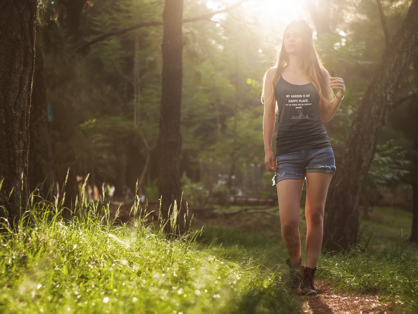 My Garden is My Happy Place Tank Top
