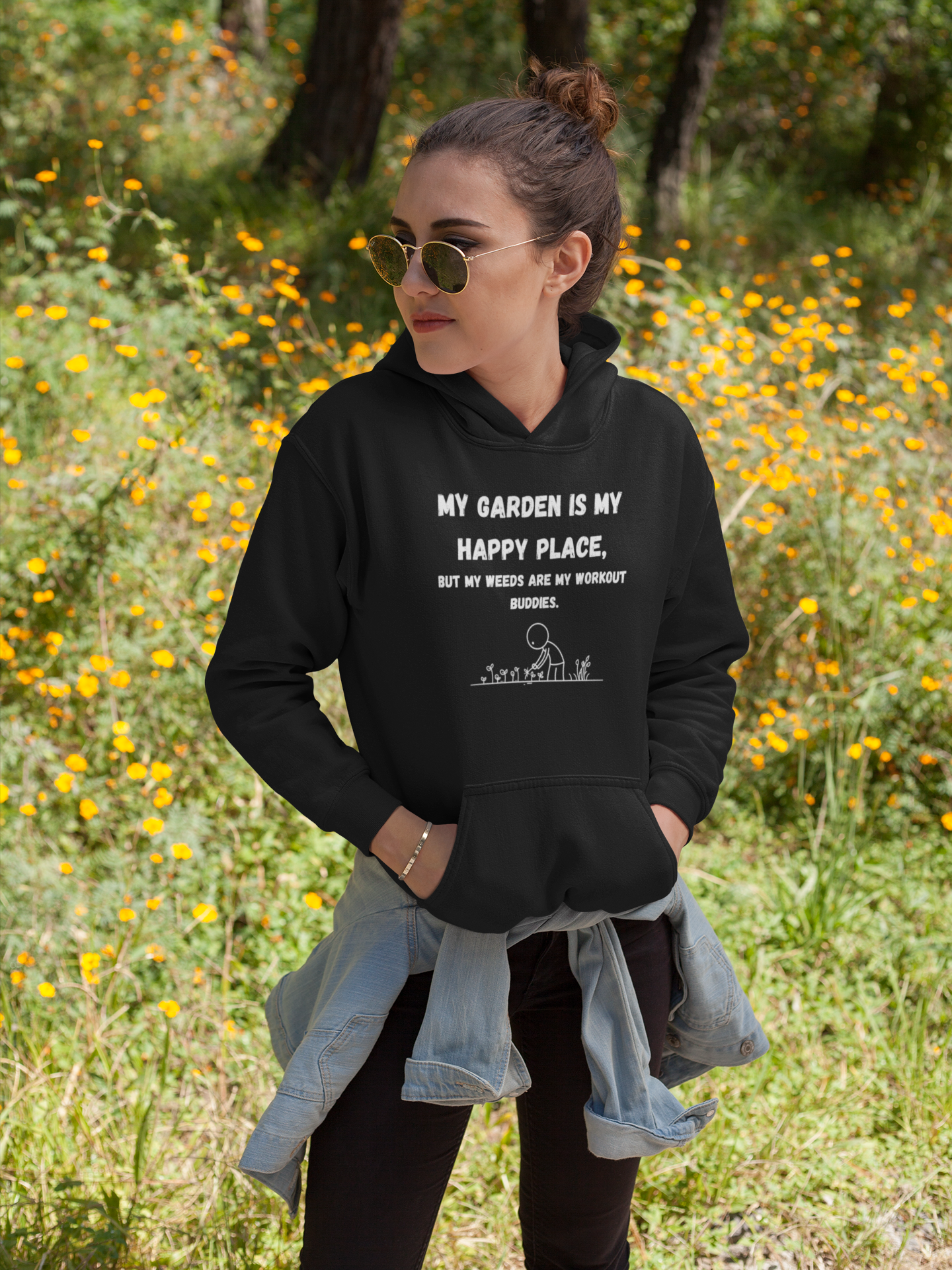 My Garden Is My Happy Place Hoodie