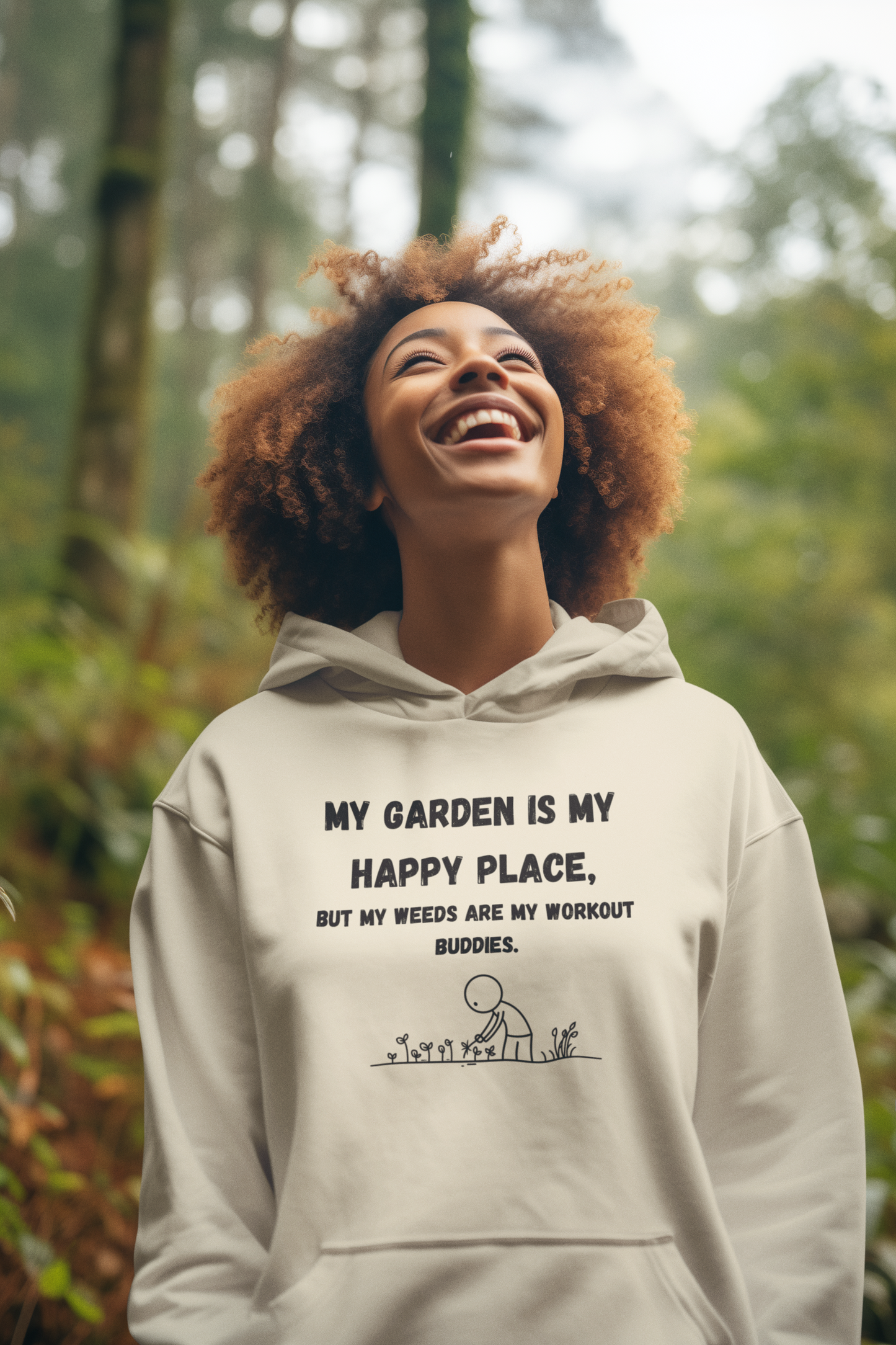 My Garden Is My Happy Place Hoodie