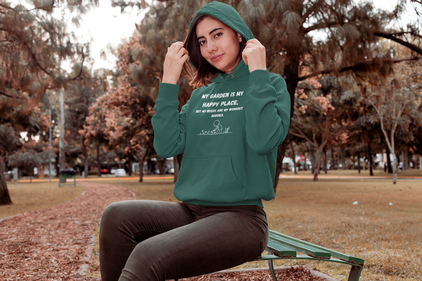 My Garden Is My Happy Place Hoodie