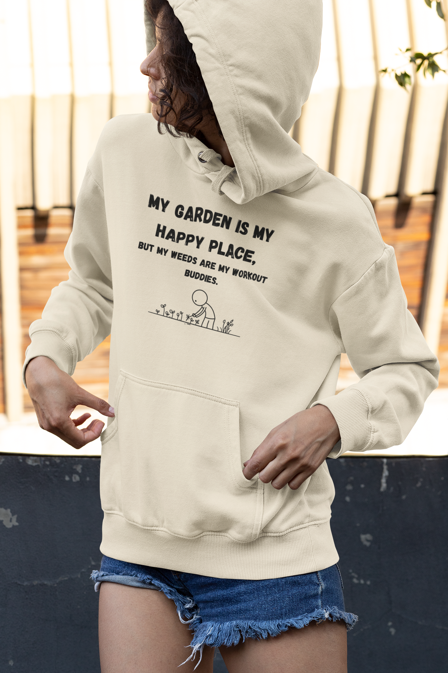 My Garden Is My Happy Place Hoodie