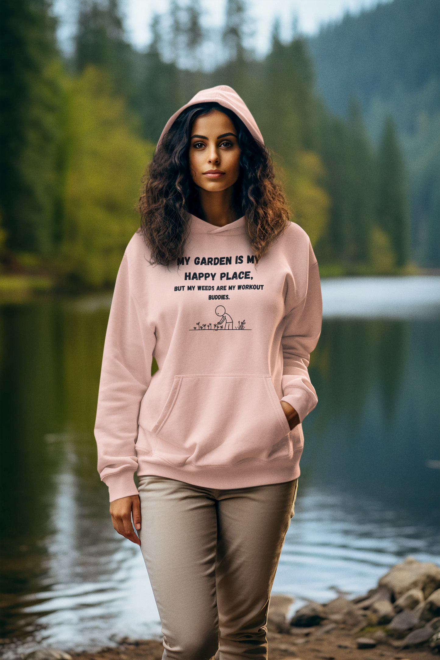 My Garden Is My Happy Place Hoodie
