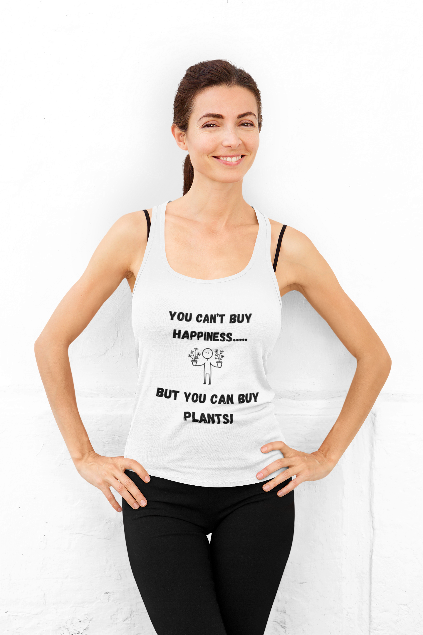 Buy Happiness | "Buy Plants" Minimalist Tank Top