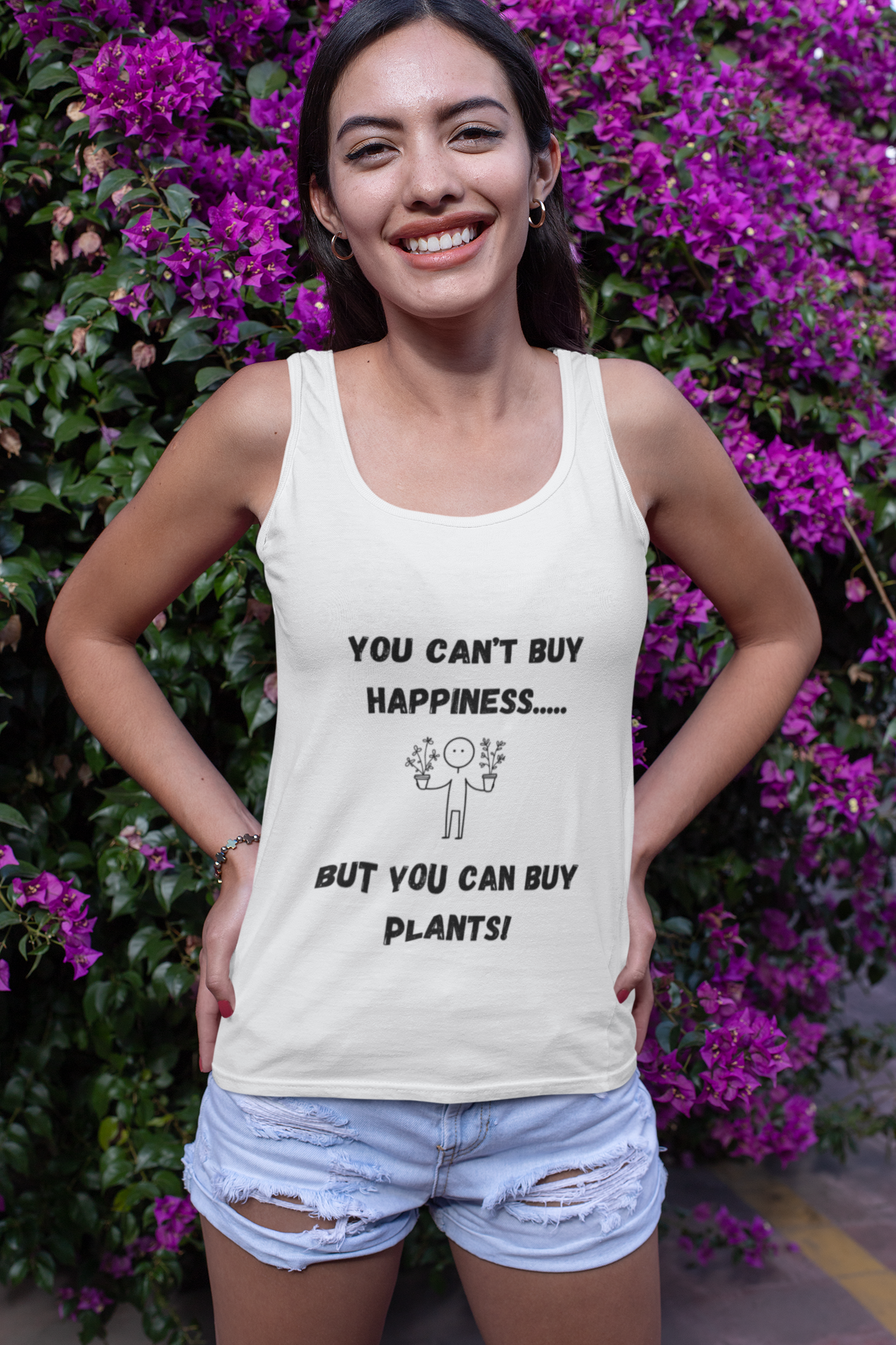 Buy Happiness | "Buy Plants" Minimalist Tank Top
