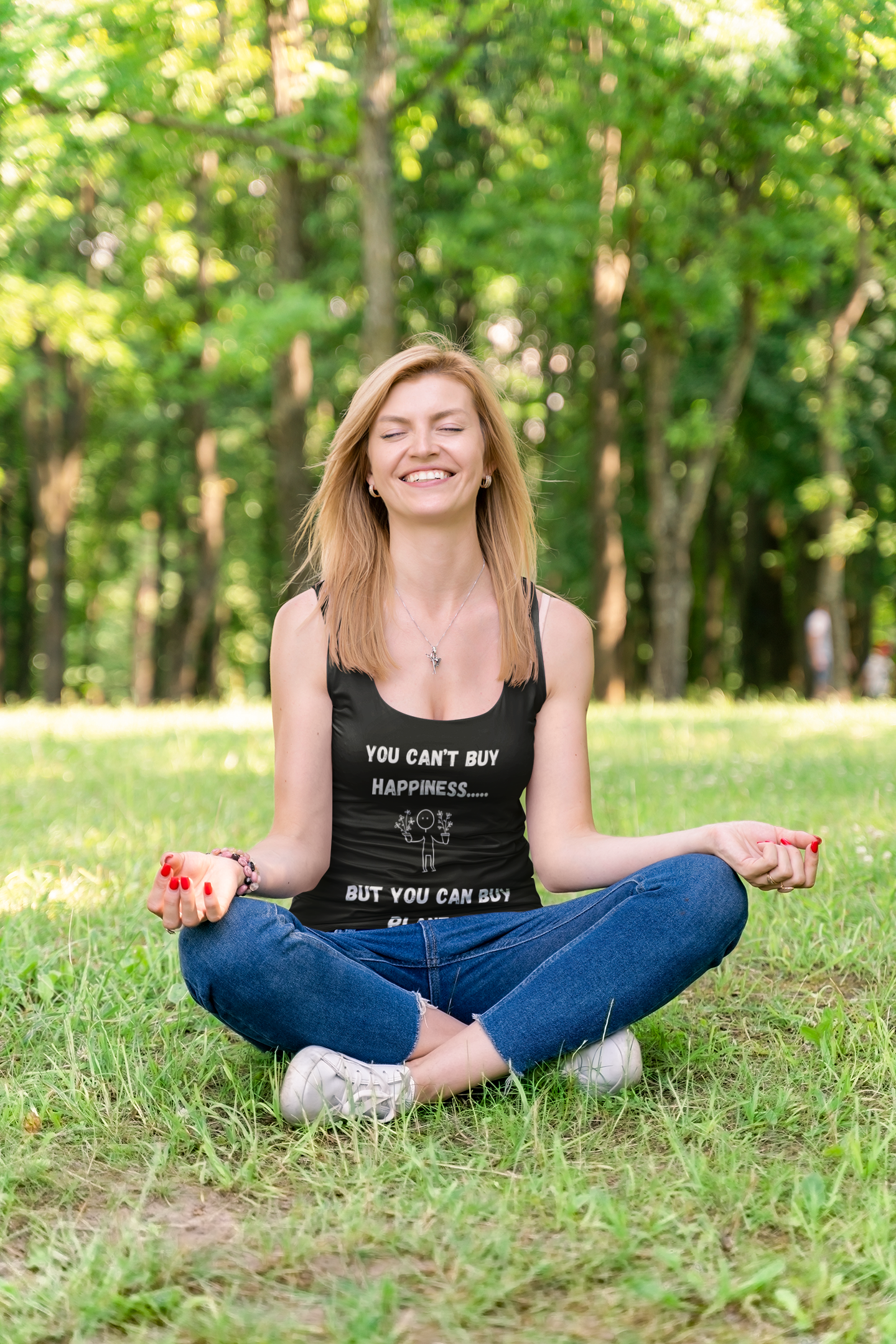 Buy Happiness | "Buy Plants" Minimalist Tank Top