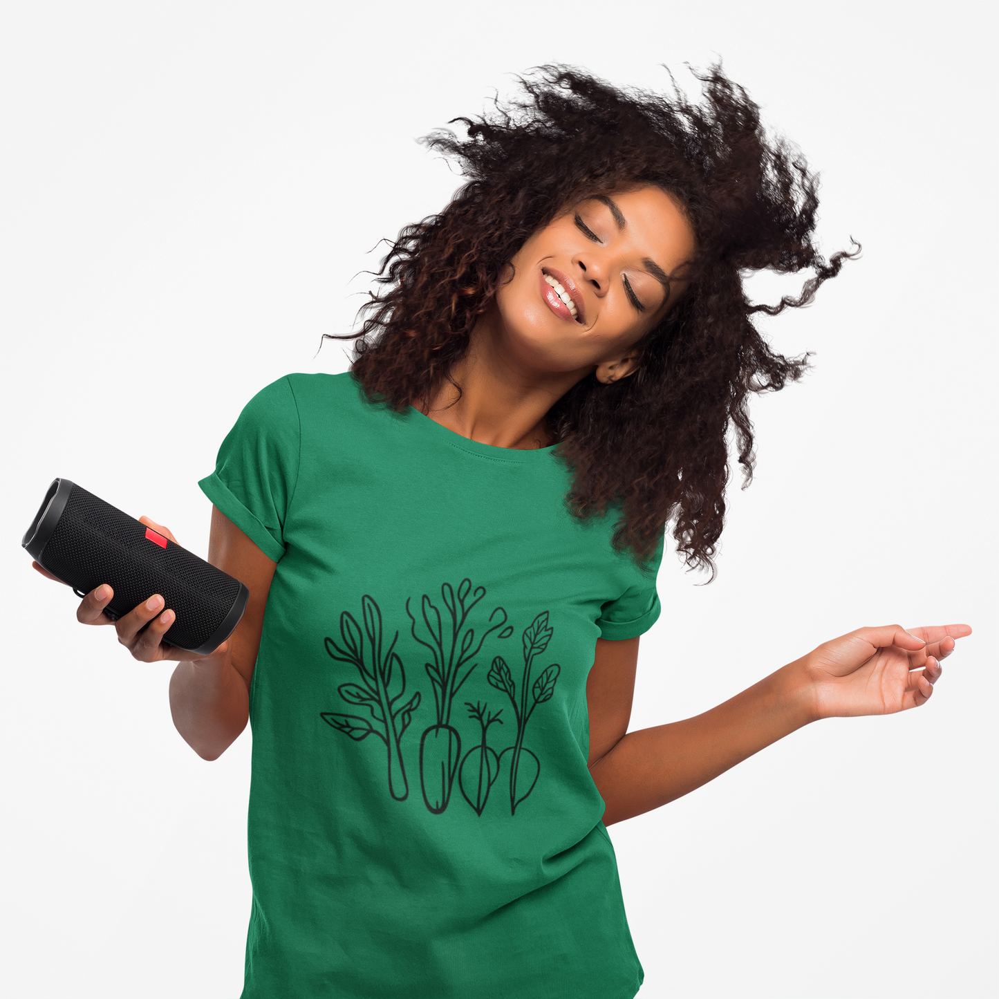 Rooted in Nature | Minimalist Botanical Harvest T-Shirt
