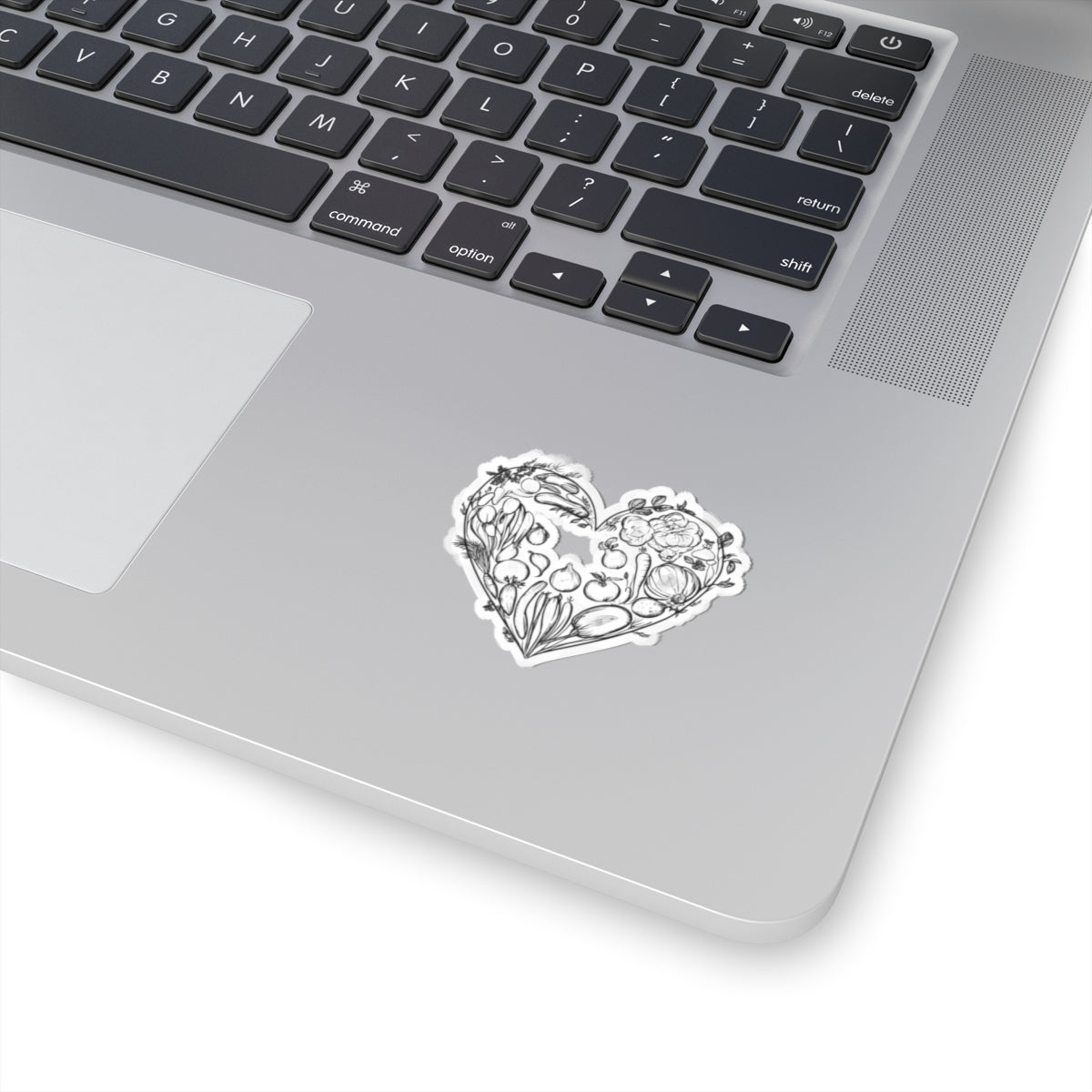 Veggie Heart Stickers